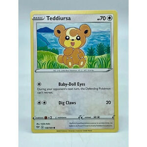 Teddiursa 138/189 Common Darkness Ablaze‎ Non-Holo Pokemon TCG Mint Unplayed